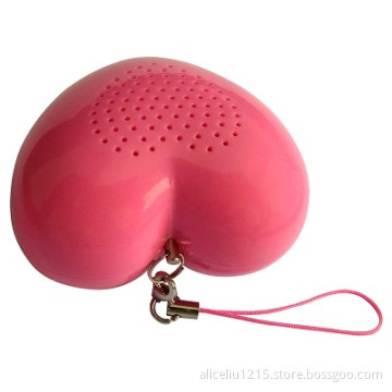 Heart shaped Promotional mini speaker.portable mini speaker